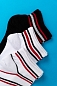 Мужские носки стандарт Динамика Черные / 3 пары