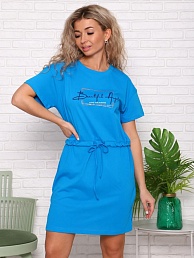 Женское платье Бьютифул Голубое
